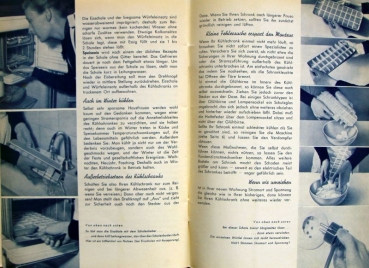 Bosch Refrigerator 1955 Owner Manual (2841)